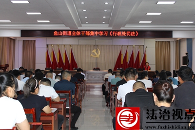 鱼山街道机关干部专题学习行政处罚法.JPG